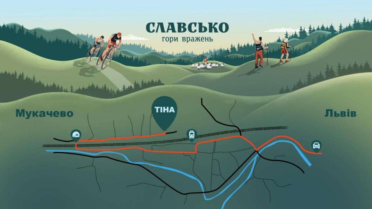 Тіна Hotell Slavske Eksteriør bilde